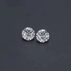 2pcs Moissanite 5mm GH Color 0.5ct Lab Diamond Round Brilliant Cut jewelry bracelet High quality DIY material