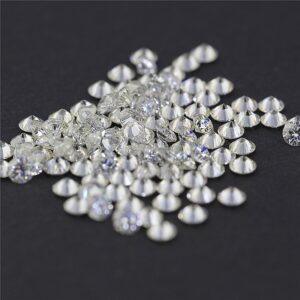 BOEYCJR 0.3ct 4mm F Color Round Brilliant Cut 5mm Moissanite Loose Stone VVS1 Excellent Cut 3E Grade Jewelry Making Stone